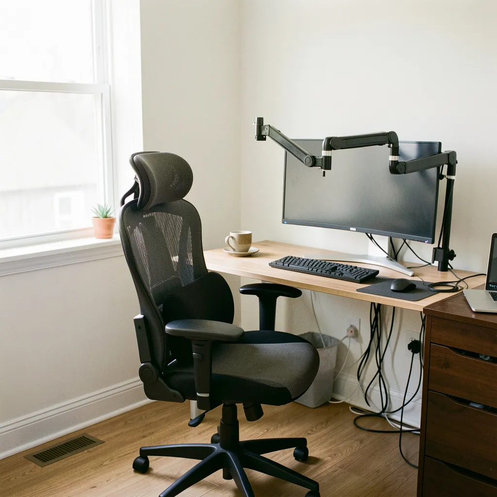 Ergonomic office equipment and accessories